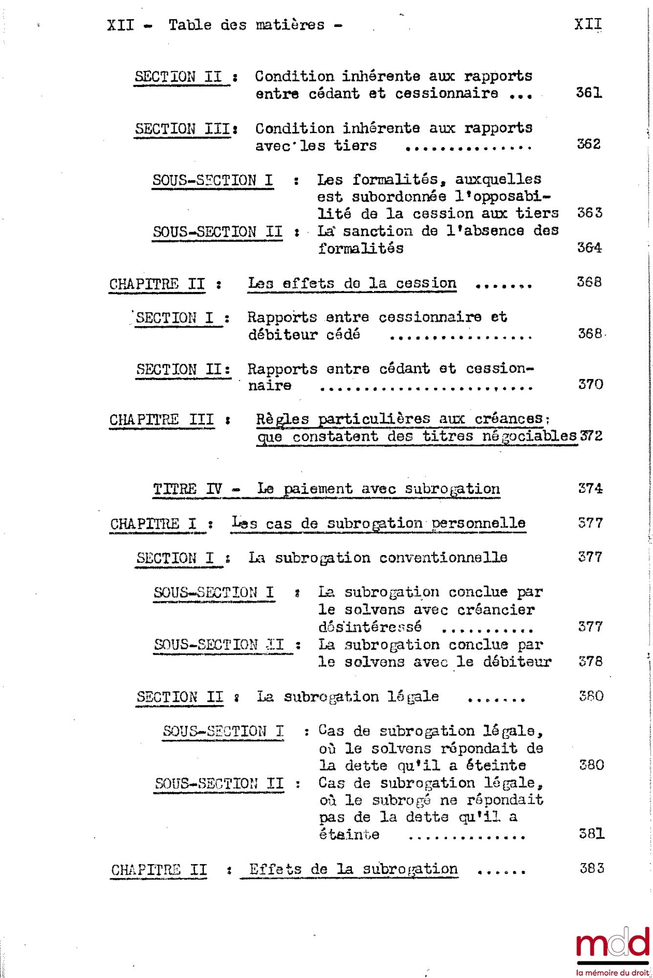 DESBOIS (Henri) – COURS DE DROIT CIVIL, Capacité 2e année, 1953-1954