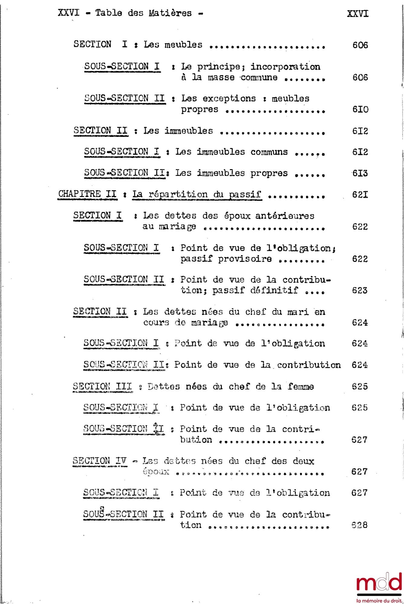 DESBOIS (Henri) – COURS DE DROIT CIVIL, Capacité 2e année, 1953-1954