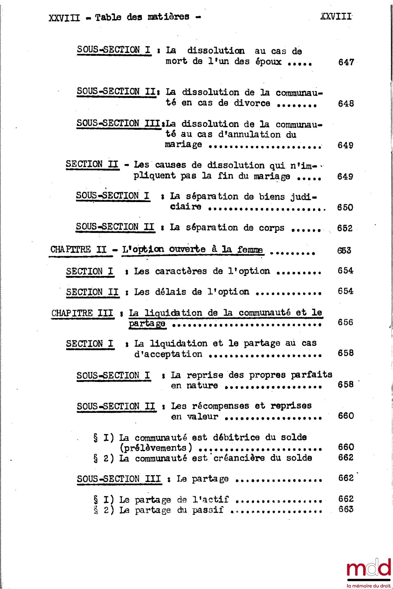 DESBOIS (Henri) – COURS DE DROIT CIVIL, Capacité 2e année, 1953-1954