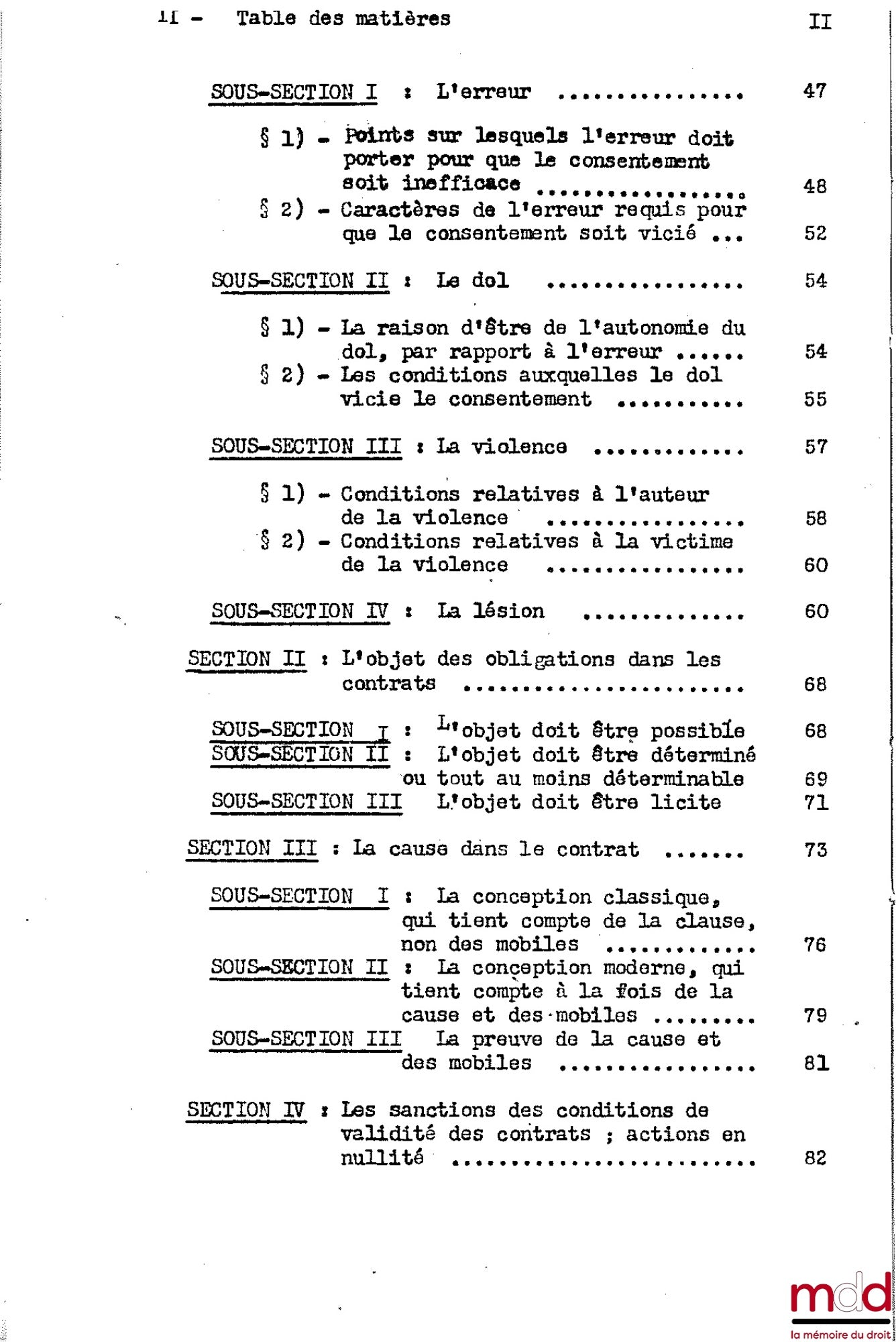 DESBOIS (Henri) – COURS DE DROIT CIVIL, Capacité 2e année, 1953-1954
