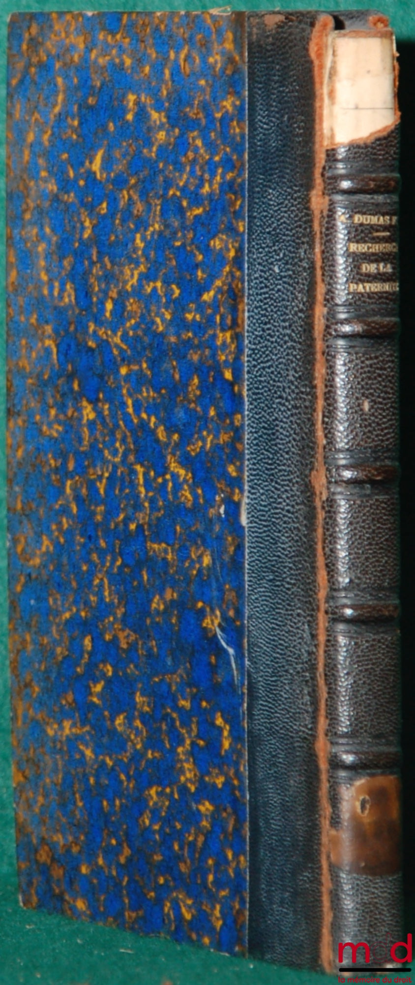 DUMAS fils (Alexandre) – LA RECHERCHE DE LA PATERNITÉ, LETTRE À M. RIVET, DÉPUTÉ