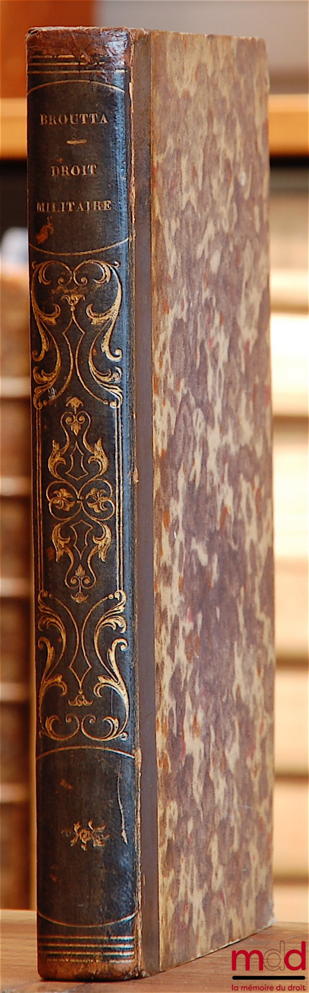 BROUTTA (A.-F.-E.) – COURS DE DROIT MILITAIRE