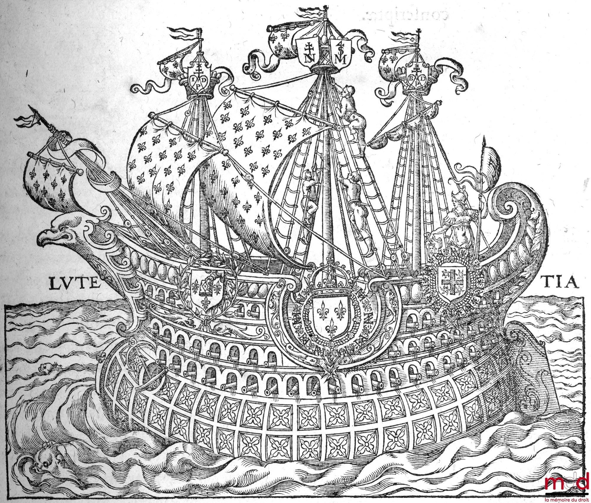 LANCELOTTI (Paulo) – CORPUS JURIS CANONICI EMENDATUM ET NOTIS ILLUSTRATUM GREGORII XIII (…) JUSSU EDITUM. Nunc indicibus novis, et appendice Pauli Lancelotti, Perusini adauctum : cuius partes indicat aversa pagina