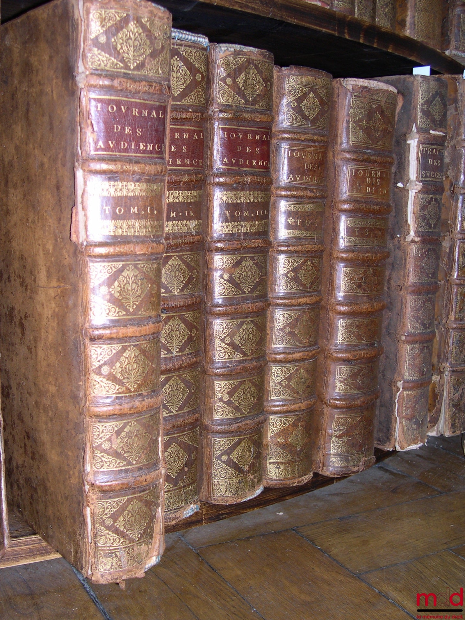 DU FRESNE (Jean), JAMET DE LA GUESSIÈRE (François) et NUPIED (Nicolas) – JOURNAL DES PRINCIPALES AUDIENCES DU PARLEMENT depuis l’année 1623 jusqu’en 1701, T. I : (par Du Fresne) de 1623 à 1657 ; T. II : (par F. Jamet de la Guessière) de 1657 à 1666 ; t. I