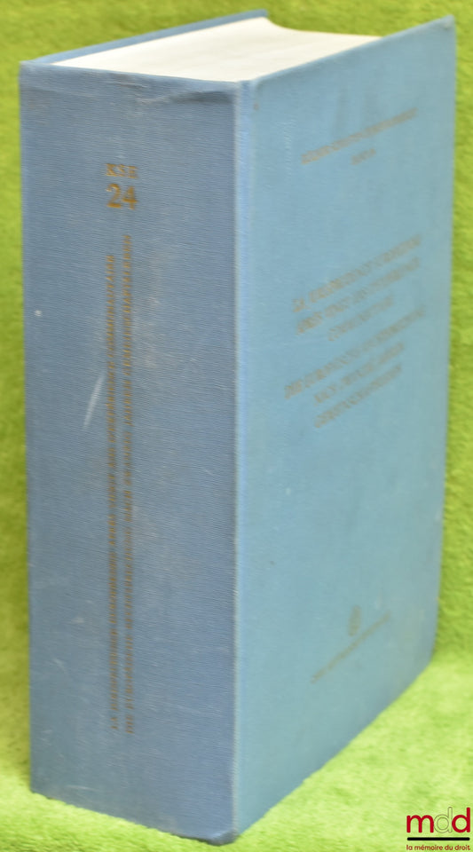 [Colloque] – LA JURISPRUDENCE EUROPÉENNE APRÈS VINGT ANS D’EXPÉRIENCE COMMUNAUTAIRE, VIème Congrès international de droit européen du 24 au 26 mai 1973 à Luxembourg organisé par l Fédération internationale pour le droit européen (F.I.D.E.), coll. Kölner S