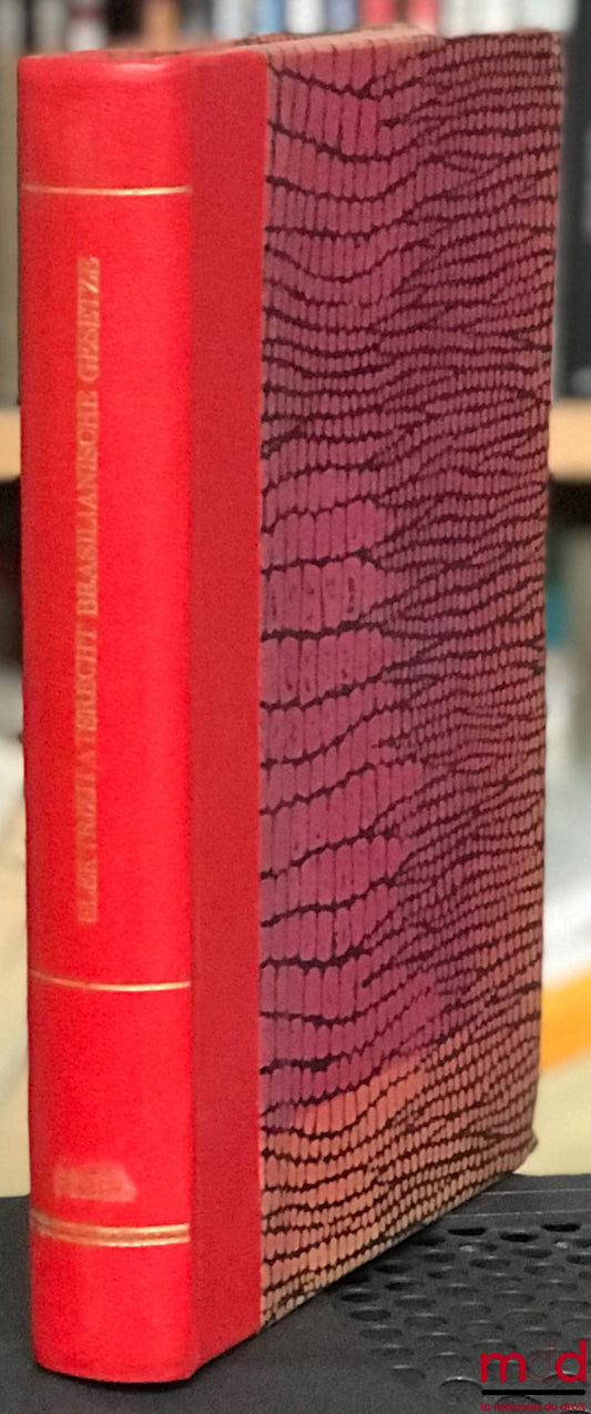 [Brésil] – CODIGO DE AGUAS E LEIS SUBSEQÜENTES, Ministerio da agricultura (…)