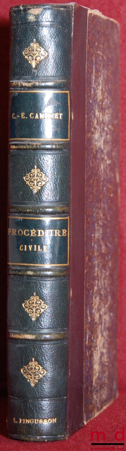 CAMUSE (S.-E..) – MANUEL DE PROCÉDURE CIVILE AVEC RÉSUMÉ QUESTIONNAIRE - FORMULAIRE - TABLEAUX ANALYTIQUES ET PLUSIEURS TABLES, 13ème éd. revue, corrigée et mise au courant de la législation et de la jurisprudence par un Répétiteur de droit