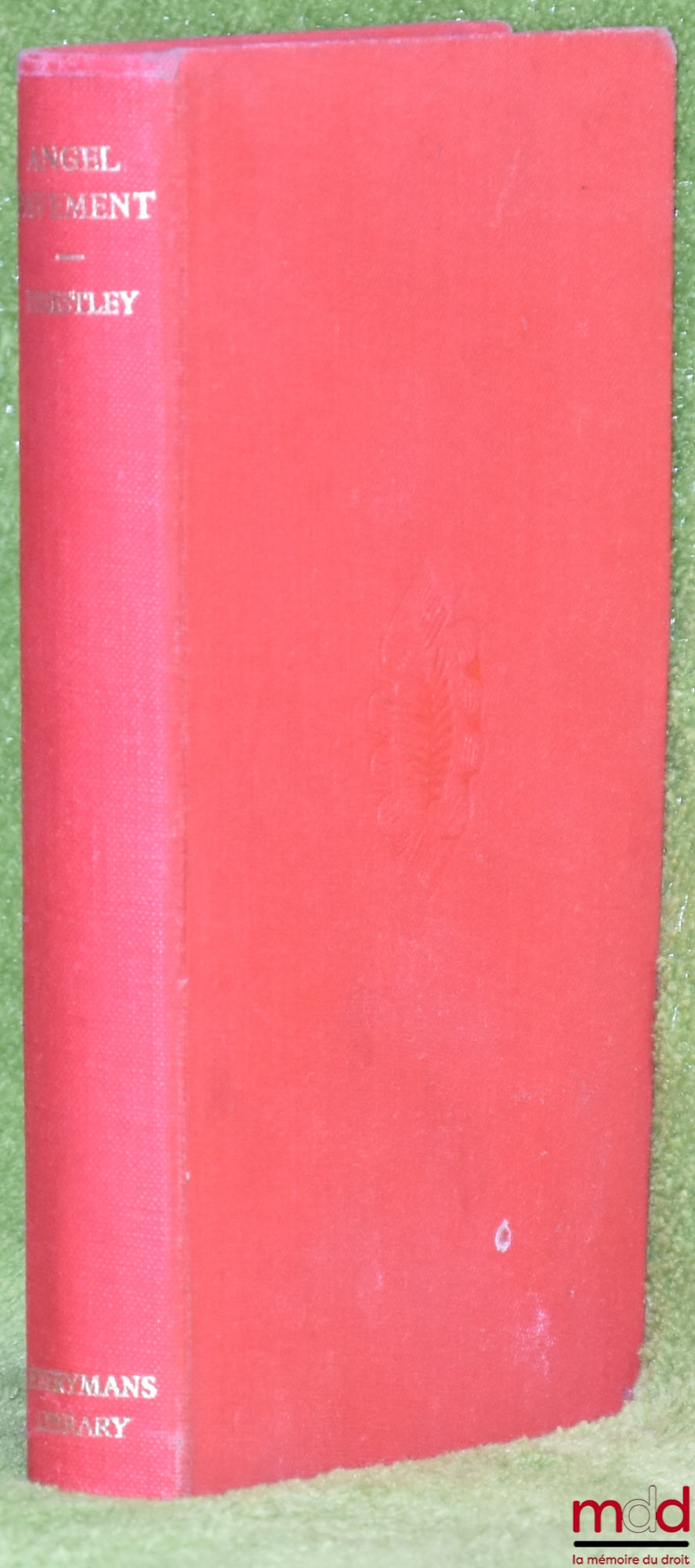 PRIESTLY (John Boyton) – ANGEL PAVEMENT, coll. everyman’s library edited by Ernest Rhys, série fiction n° 938