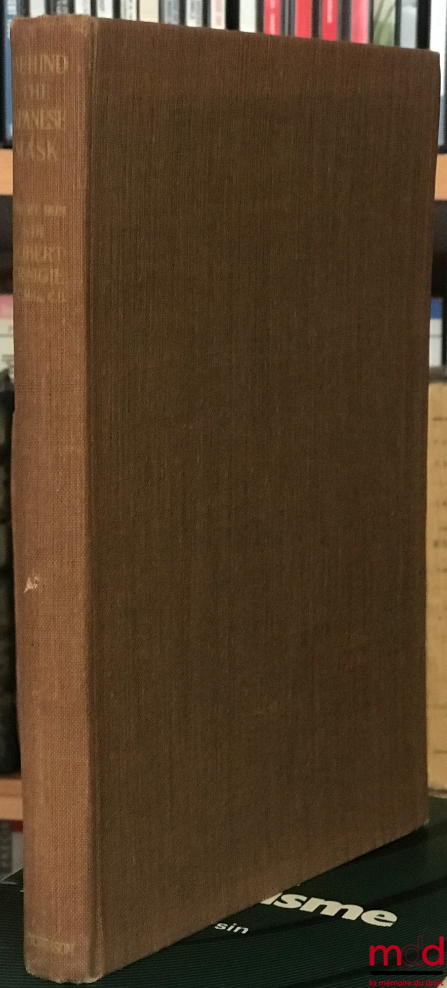 CRAIGIE (Sir Robert) – BEHIND THE JAPANESE MASK, with 28 illustrations