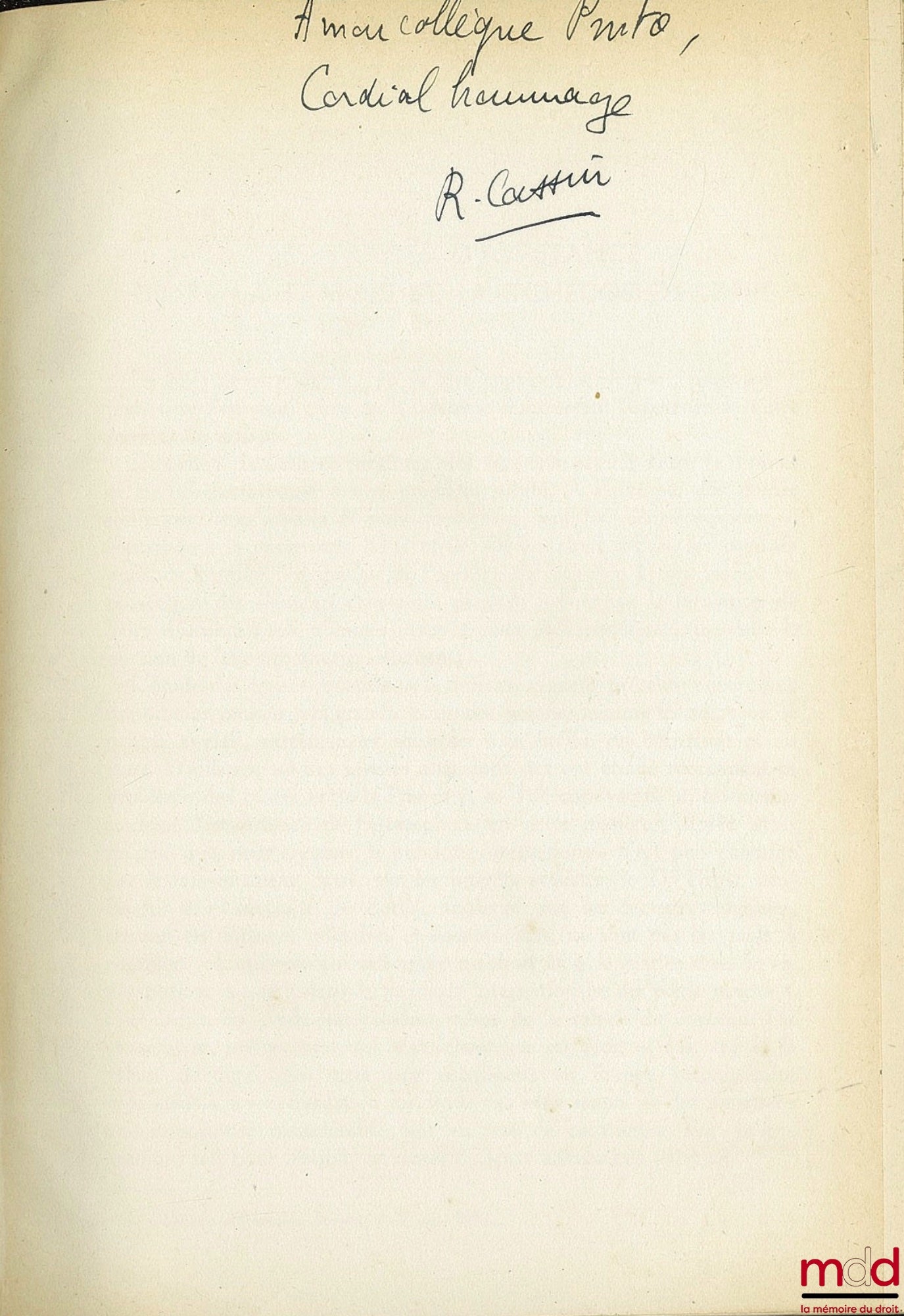 [Droit des Gens - Zimmern, Kopelmans, Blondeau, Cassin et alii] – DROIT DES GENS - INTRODUCTION - SOURCES (1931 - 1938)[titre de la reliure]