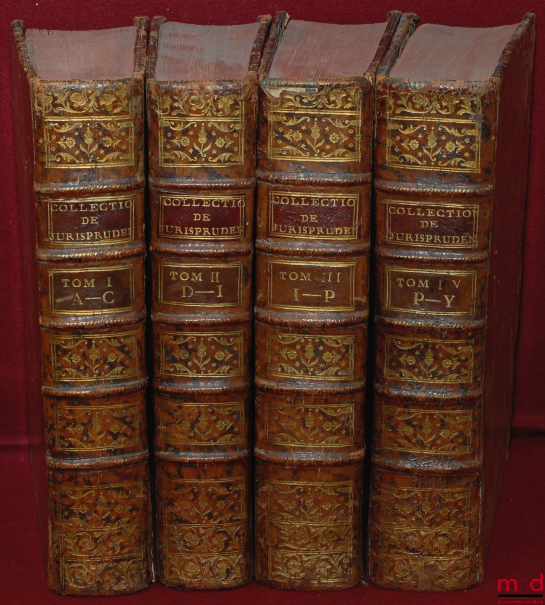 DENISART (Jean-Baptiste) – COLLECTION DE DÉCISIONS NOUVELLES ET DE NOTIONS RELATIVES À LA JURISPRUDENCE ACTUELLE, 7e éd. revue et considérablement augmentée