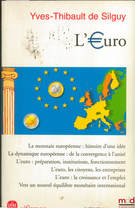 SILGUY (Yves-Thibault de) – THE EURO. Pocket Book Collection, Unpublished, Economics