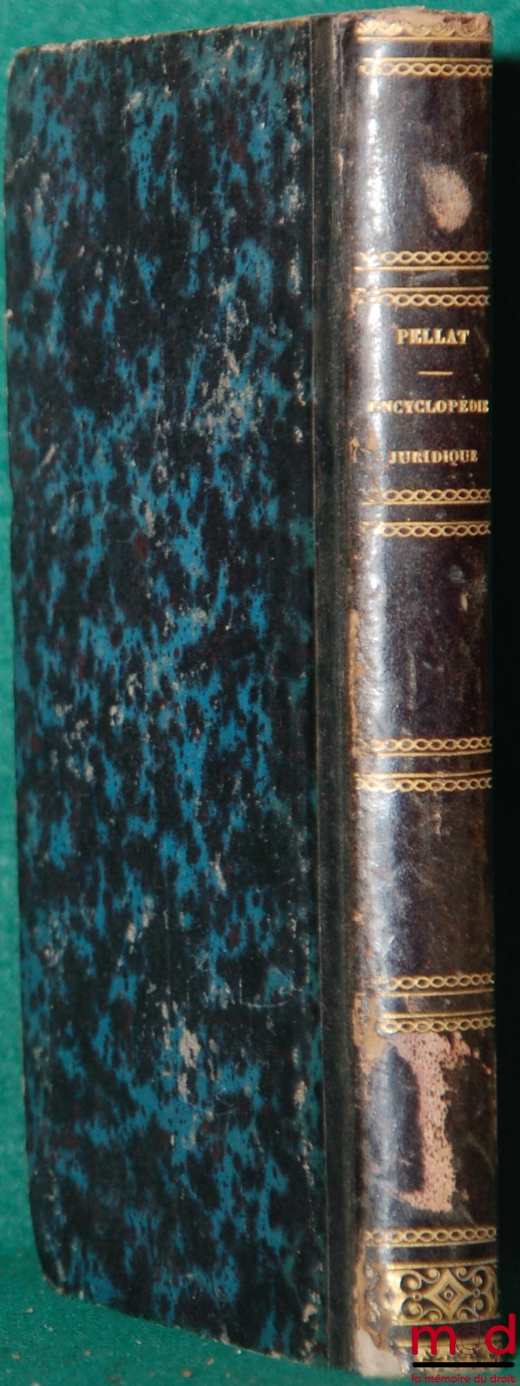 FALCK (Niels Nicolaus) – COURS D’INTRODUCTION GÉNÉRALE, L’ÉTUDE DU DROIT, OU ENCYCLOPÉDIE JURIDIQUE, traduit de l’allemand sur la 4ème éd. et annotée par C.-A. Pellat