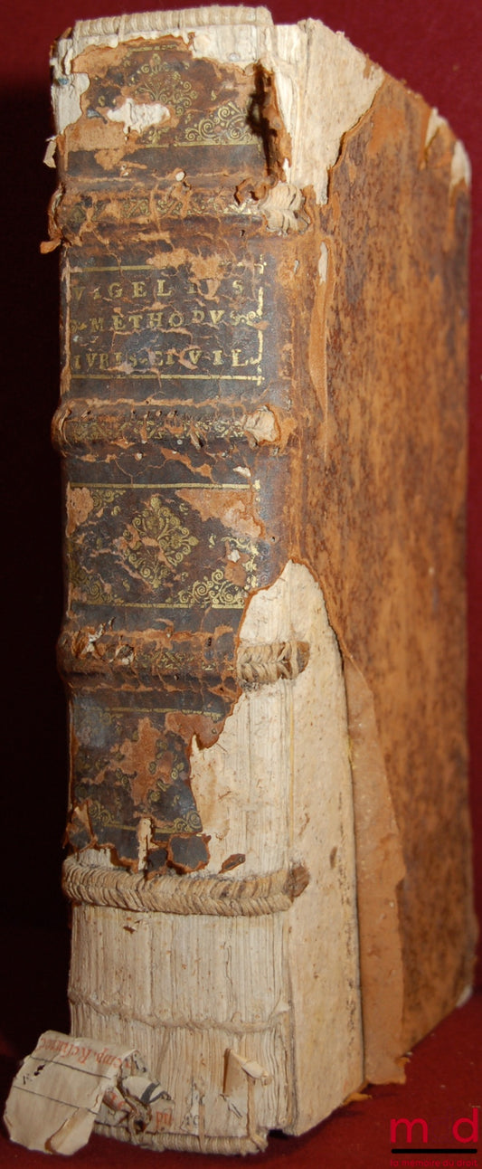 VIGEL (Nikolaus) et WINHOVIUS (Hermann) – NICOLAI VIGELII de Dreisa Hessorum Iurisconsulti METHODUS UNIVERSI IURIS CIVILIS ABSOLUTISSIMA : EX IPSUS DIGESTIS NUNC DENUO RECOGNITA, & MULTIS IN LOCIS EMENDATA : Opera et studio HERMANNI WINHOVII