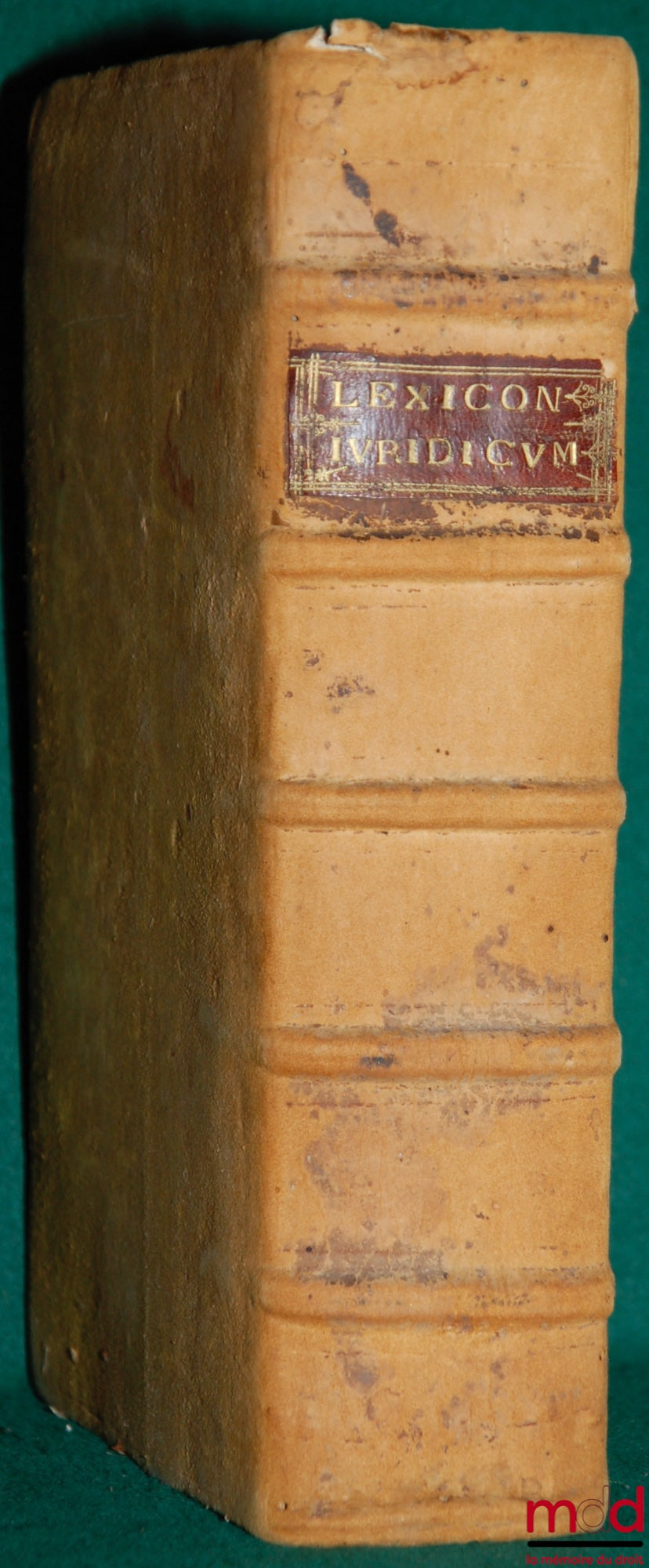 SCHARDIUS (Simon), [SCHARDII (Simonis] – LEXICON IURIDICUM IURIS ROM. SIMUL & PONTIFICII À DOCTORIB. ITEM & PRACTICIS IN SCHOLA ATQUE FORO USITATARUM VOCUM PENUS