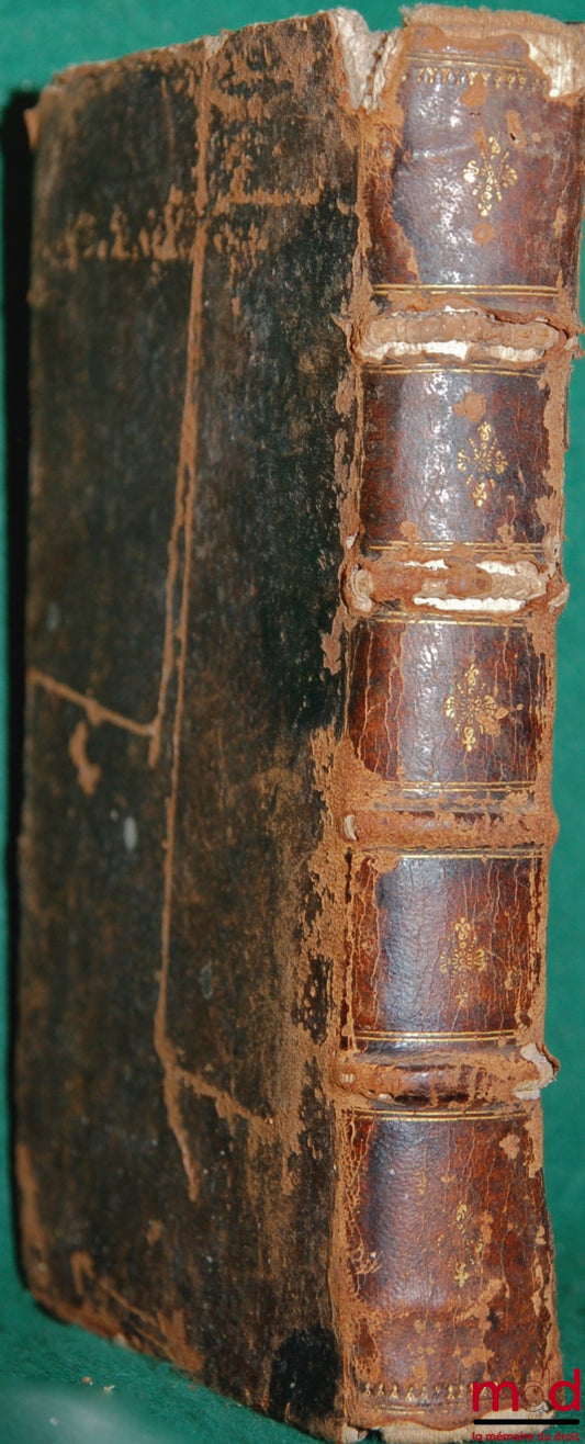 [DADINE D’AUTESERRE (Antoine) dit Dadine de Hauteserre], DADINO ALTESERA (Ant.) – BREVIS ET ENUCLEATA EXPOSITIO IN INSTITUTIONUM JUSTINIANI LIBROS QUATUOR