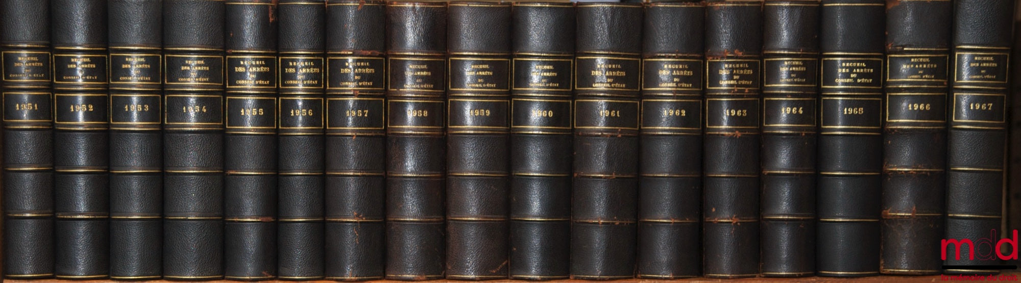 [Recueil Lebon - Conseil d’État] – RECUEIL DES ARRÊTS DU CONSEIL, ou Ordonnances royales rendues en Conseil d’État sur toutes les matières du contentieux de l’Administration... (titre modifié en 1989) RECUEIL DES ARRÊTS DU CONSEIL D’ÉTAT, statuant au cont