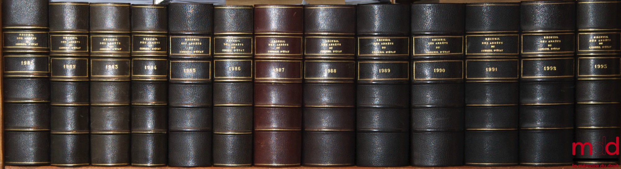 [Recueil Lebon - Conseil d’État] – RECUEIL DES ARRÊTS DU CONSEIL, ou Ordonnances royales rendues en Conseil d’État sur toutes les matières du contentieux de l’Administration... (titre modifié en 1989) RECUEIL DES ARRÊTS DU CONSEIL D’ÉTAT, statuant au cont