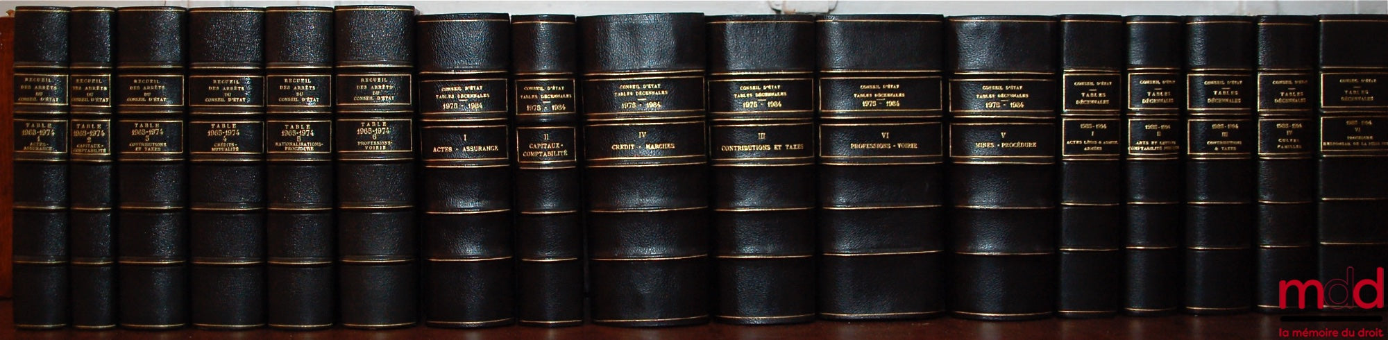 [Recueil Lebon - Conseil d’État] – RECUEIL DES ARRÊTS DU CONSEIL, ou Ordonnances royales rendues en Conseil d’État sur toutes les matières du contentieux de l’Administration... (titre modifié en 1989) RECUEIL DES ARRÊTS DU CONSEIL D’ÉTAT, statuant au cont
