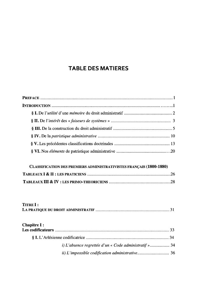 TOUZEIL-DIVINA (Mathieu) – ﻿LA DOCTRINE PUBLICISTE (1800 - 1880)  Éléments de patristique administrative  2e tirage  Préface de Jean-Louis MESTRE, Ouvrage couronné du grand prix Choucri Cardahi de l’Institut de France, Académie des Sciences Morales & Poli