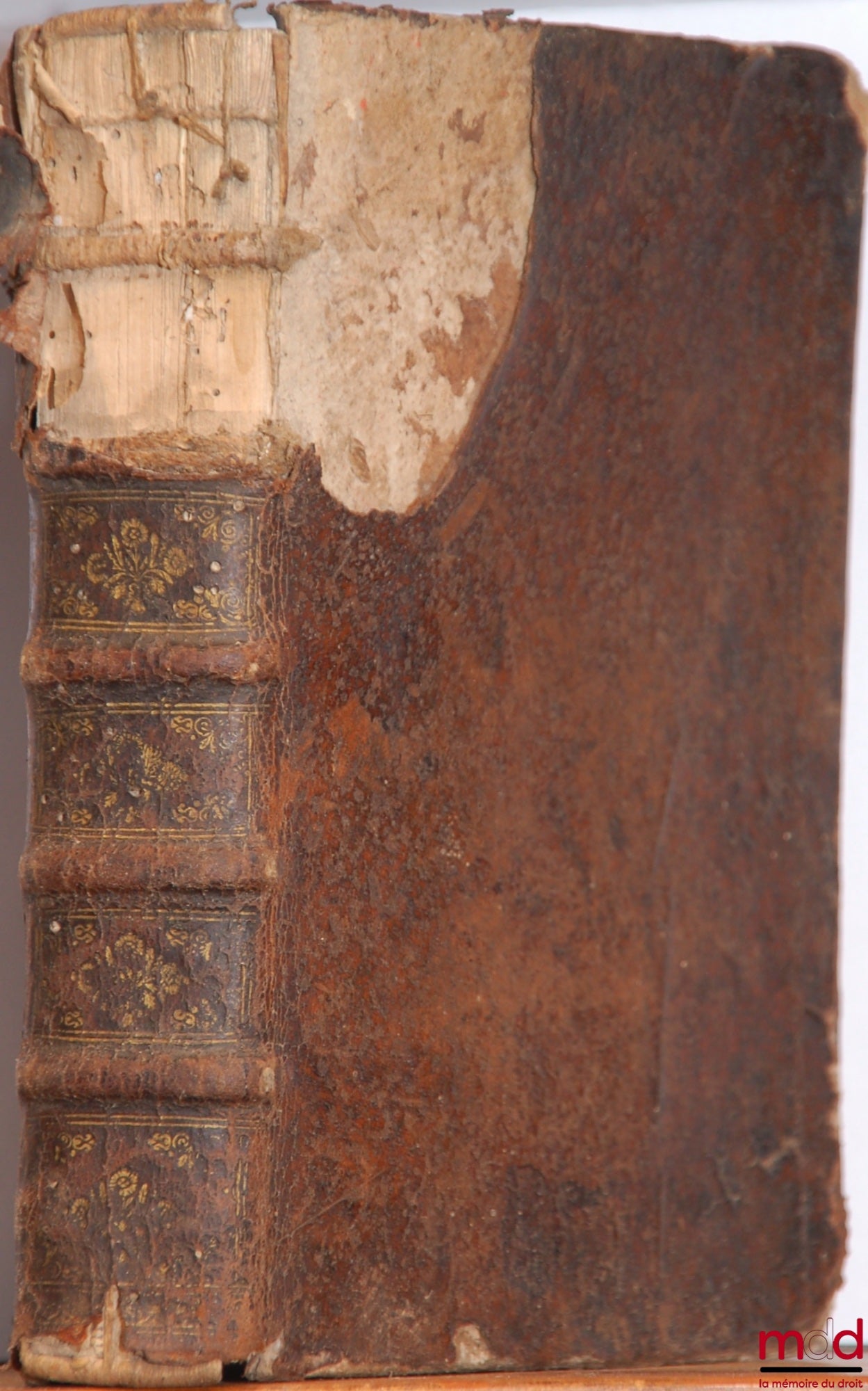GALTIER (Daniel de) – [THEOPHILUS RENOVATUS, SIVE LEVIS AC SIMPLEX VIA AD INSTITUTIONES JURIS CIVILIS.], Édition originale