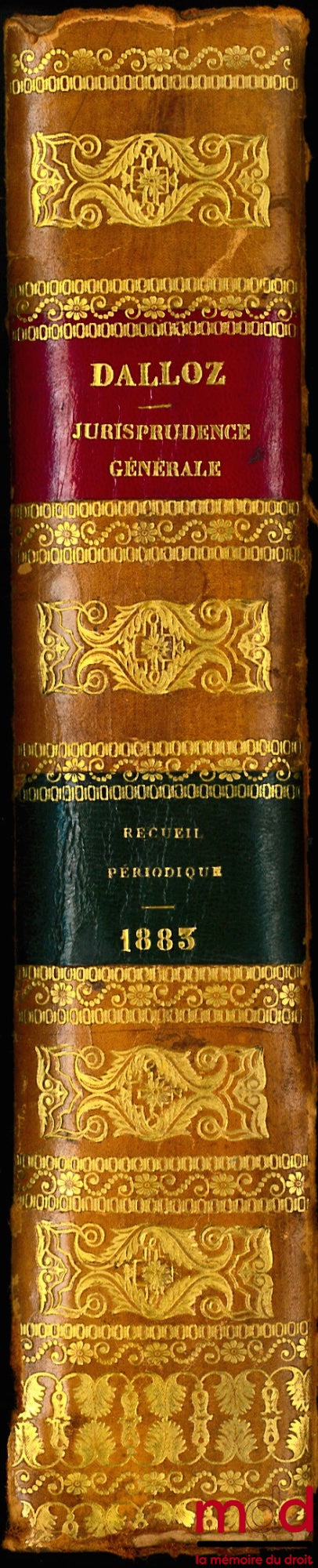 [Recueil Dalloz] – JURISPRUDENCE GÉNÉRALE. RECUEIL PÉRIODIQUE ET CRITIQUE DE JURISPRUDENCE, DE LÉGISLATION ET DE DOCTRINE EN MATIÈRE CIVILE, COMMERCIALE, CRIMINELLE, ADMINISTRATIVE ET DE DROIT PUBLIC, Recueil hebdomadaire, de 1845 [tête de collection] à 1