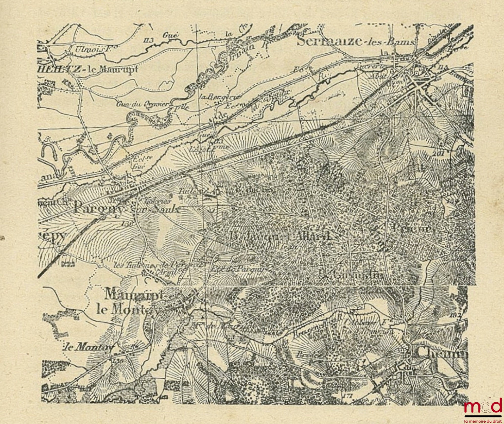 HANOTAUX (Gabriel) – LA BATAILLE DE LA MARNE avec deux cartes hors texte, dix-huit croquis et quatorze cartes d’État-major ; 6ème éd., vol. II seulement