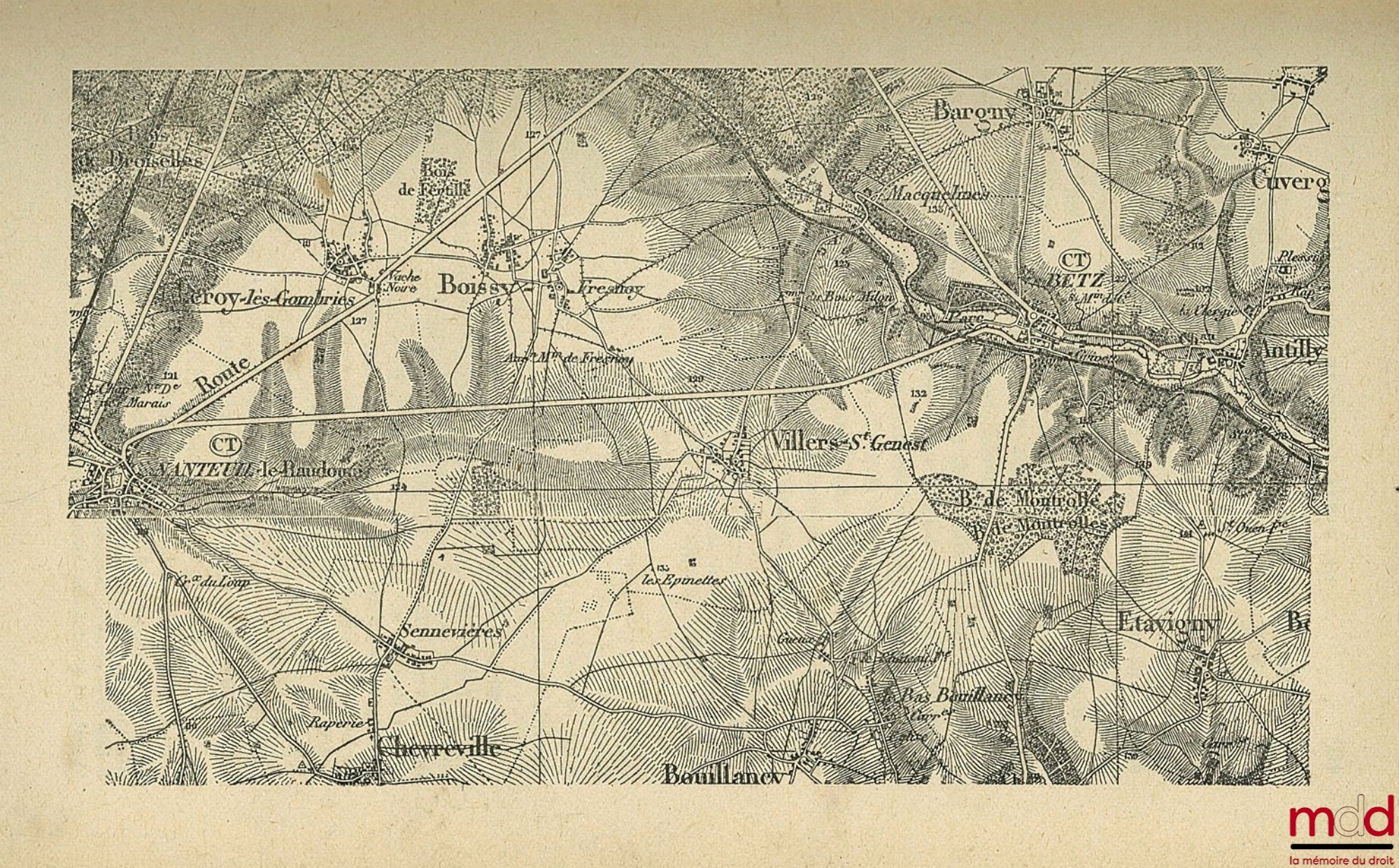 HANOTAUX (Gabriel) – LA BATAILLE DE LA MARNE avec deux cartes hors texte, dix-huit croquis et quatorze cartes d’État-major ; 6ème éd., vol. II seulement