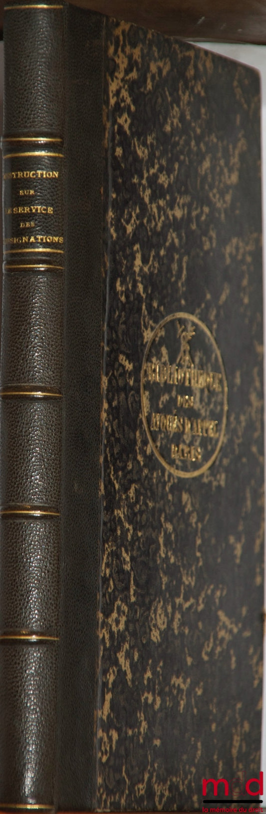 [Collectif] – CAISSE DES DÉPÔTS ET CONSIGNATIONS, INSTRUCTION GÉNÉRALE SUR LE SERVICE DES CONSIGNATIONS