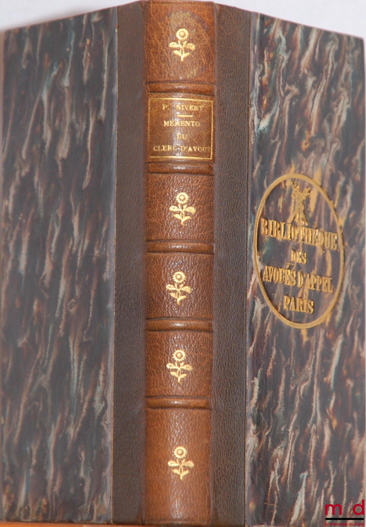 NIVERT (J.-P.) – MÉMENTO PRATIQUE DU CLERC D’AVOUÉ. NOTES DE PROCÉDURE PRATIQUE À L’USAGE DES CLERCS D’AVOUÉS ET DES AVOCATS, 2e éd. revue et augmentée