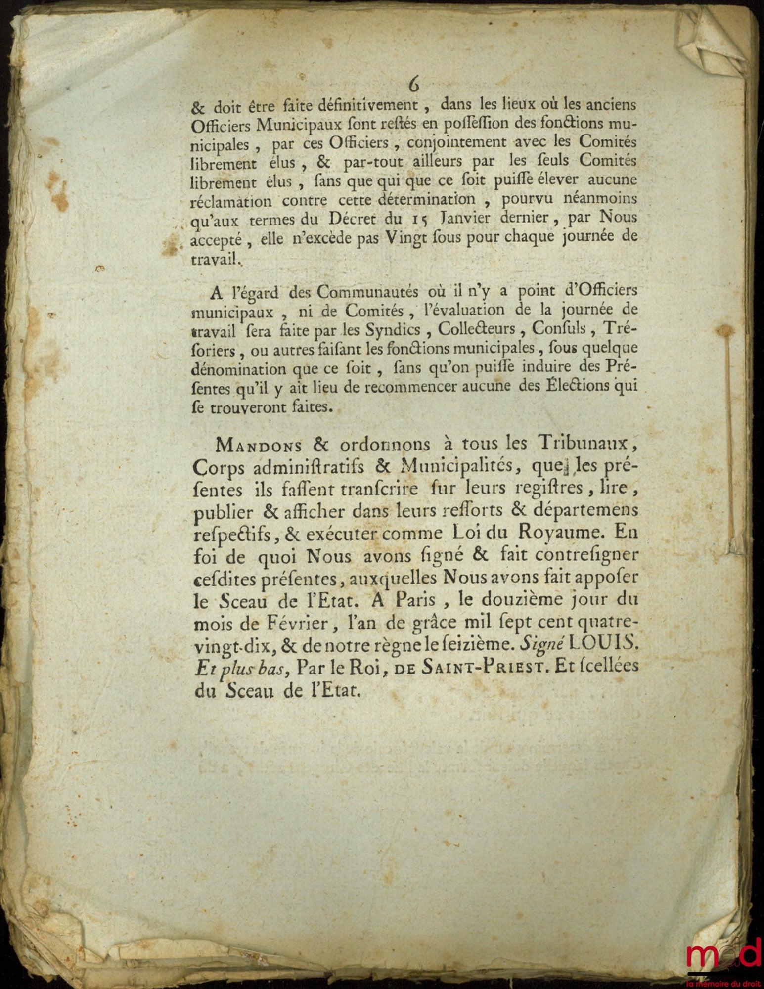 Lettres Patentes du Roi, Sur un Décret de l’Assemblée Nationale, pour la Constitution des Assemblées primaires & des Assemblés administratives. Données à Paris, au moins de Janvier 1790 ; Instruction de l’Assemblée Nationale, Sur la formation des Assemblé