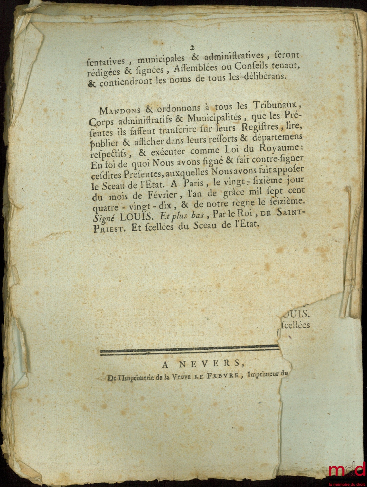 Lettres Patentes du Roi, Sur un Décret de l’Assemblée Nationale, pour la Constitution des Assemblées primaires & des Assemblés administratives. Données à Paris, au moins de Janvier 1790 ; Instruction de l’Assemblée Nationale, Sur la formation des Assemblé