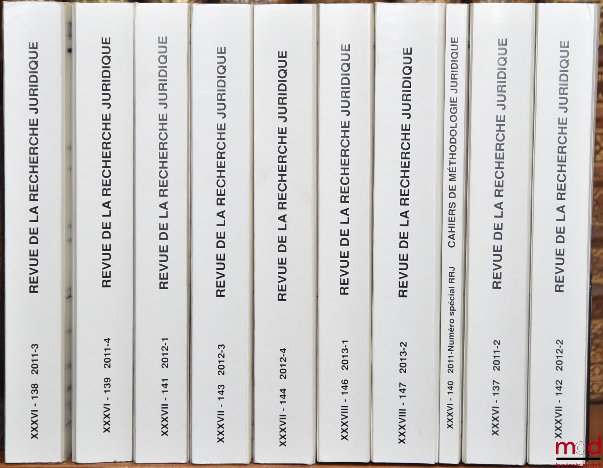 [RRJ] – REVUE DE LA RECHERCHE JURIDIQUE - DROIT PROSPECTIF * VENTE À L’ANNÉE OU AU NUMÉRO * - t. 137 - n° 2/2011 - t. 138 - n° 3/2011 - t. 139 - n° 4/2011 - t. 140 - n° Spécial/2011 - t. 141 - n° 1/2012 - t. 142 - n° 2/2012 - t. 143 - n° 3/2012 - t. 144 -