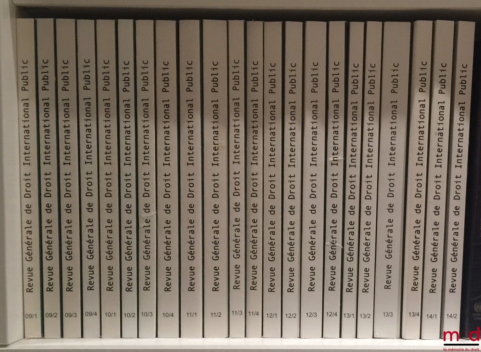 [RGDIP] – REVUE GÉNÉRALE DE DROIT INTERNATIONALE PUBLIC, Revue fondée en 1894 par MM. Pillet, Fauchille et Pédone, de 1959 à 2014 [strictement complète]