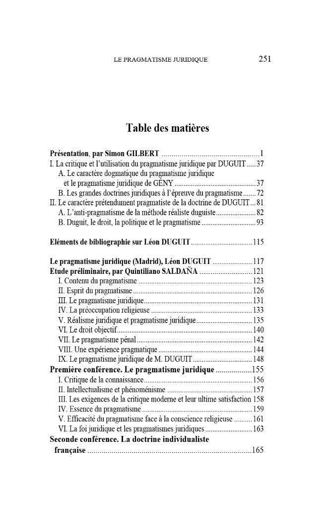 Léon Duguit – Legal Pragmatism, Lectures delivered in Madrid, Lisbon & Coimbra (1923), Introduction and translation (Madrid Conference) by Simon Gilbert