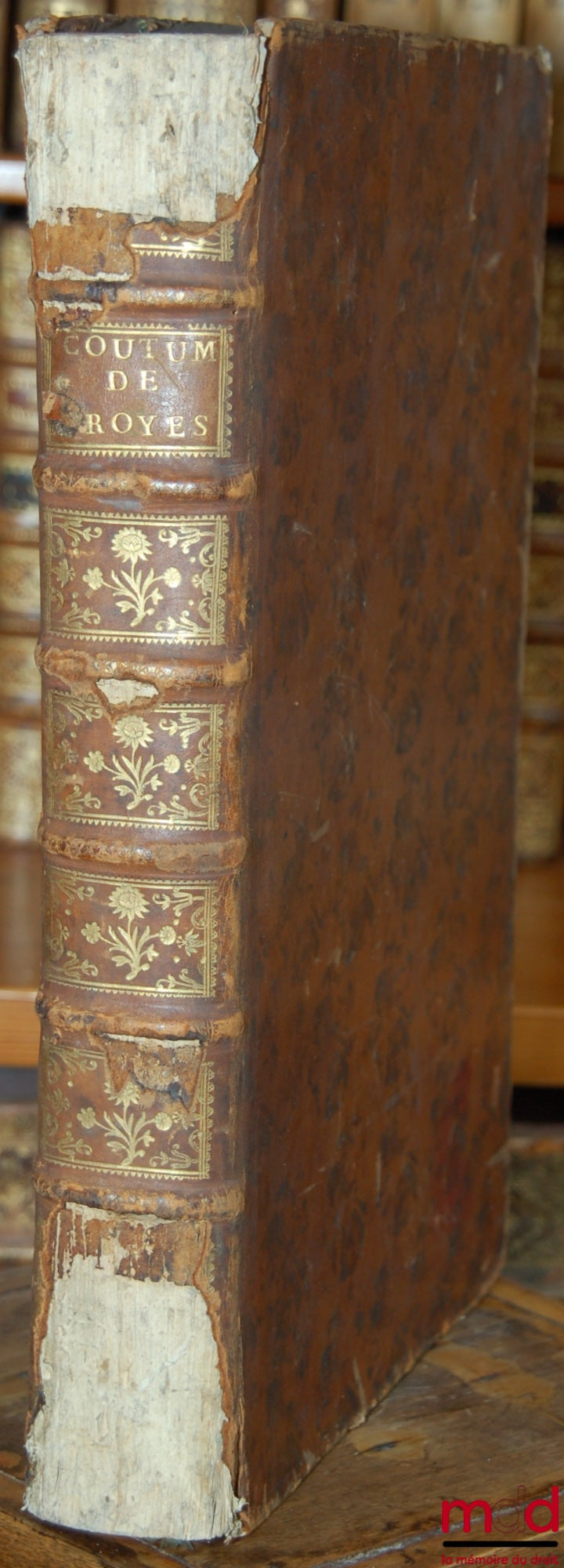 [Troyes], LE GRAND (Louis) – COUTUME DU BAILLIAGE DE TROYES AVEC LES COMMENTAIRES DE Me LOUIS LE GRAND, Dans lesquels il a confié le Droit Romain avec le Droit Coutumier, qui s’observe dans toutes les Provinces du Royaume ; où il a marqué ce qui est en us