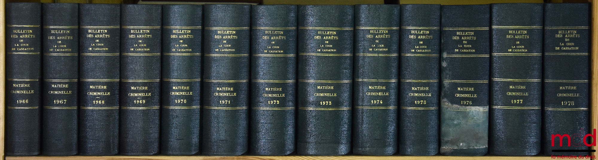 [Bulletin criminel] – BULLETIN DES ARRÊTS DE LA COUR DE CASSATION, Chambre criminelle, 1953 à 2006 [complet]