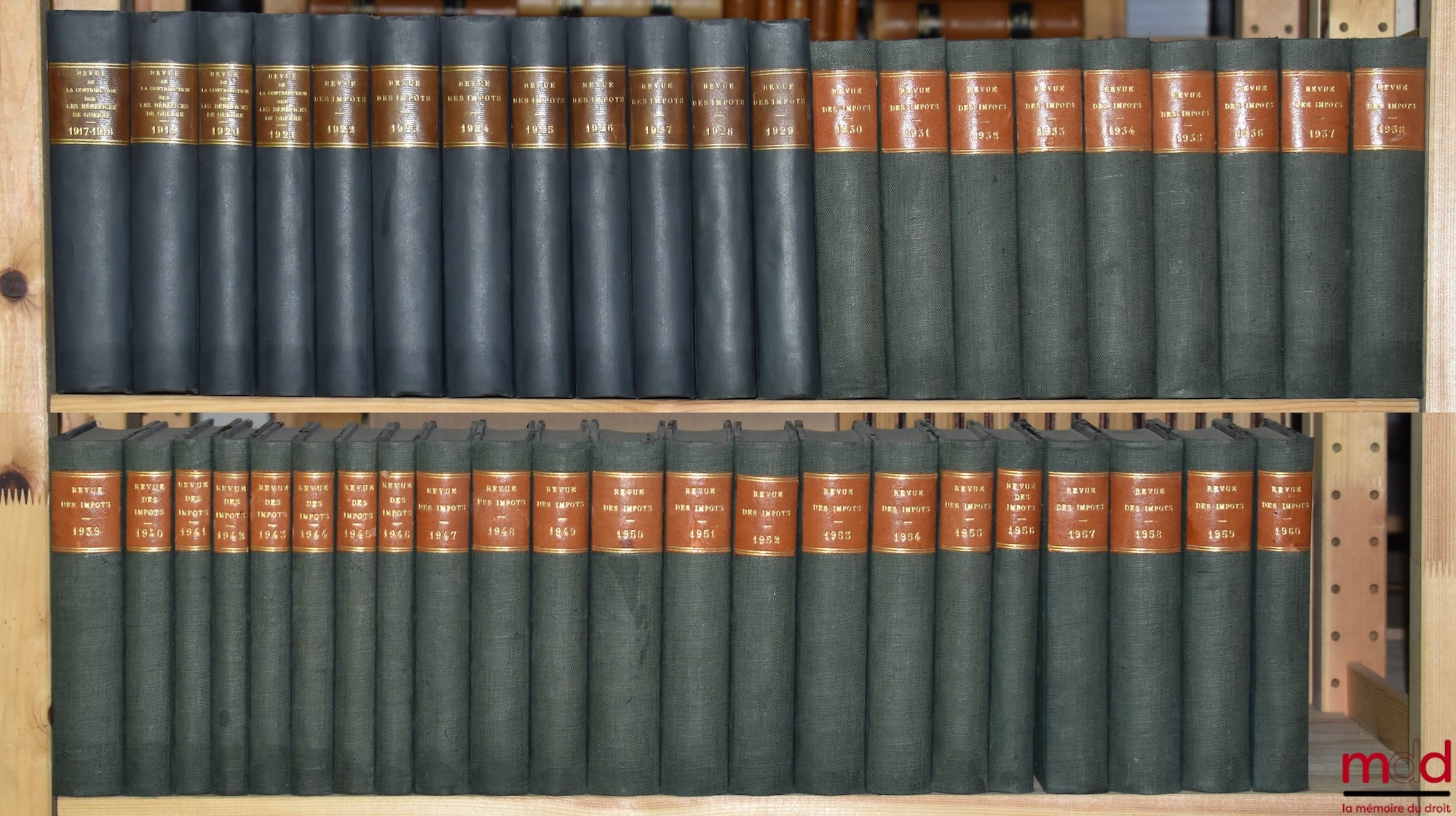 [Impôt - Guerre] – LA CONTRIBUTION SUR LES BÉNÉFICES DE GUERRE ET L’IMPÔT CÉDULAIRE SUR LES BÉNÉFICES COMMERCIAUX, Revue mensuelle de doctrine et de jurisprudence, Édouard MAGUÉRO (dir.) ; [devient en 1922] : REVUE DES IMPÔTS SUR LE COMMERCE ET L’INDUSTRI