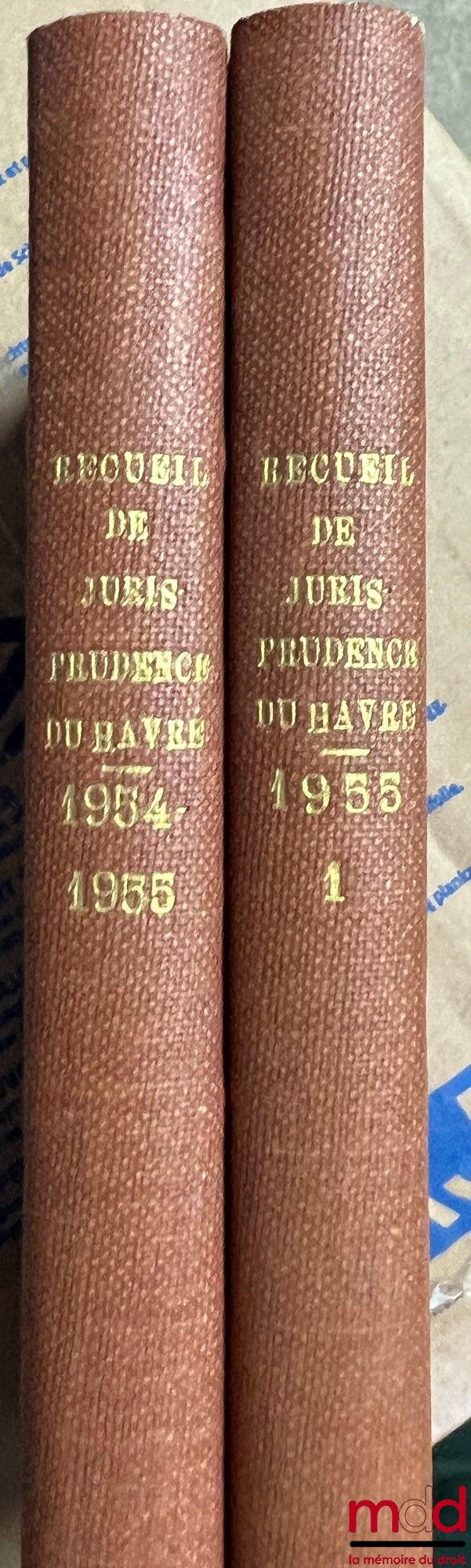 RECUEIL DE JURISPRUDENCE COMMERCIALE ET MARITIME DU HAVRE paraissant tous les trois mois, fondé en 1855 par Me J. Guerrand, continué jusqu’en 1931 par Me Lévary, publié sous la dir. de Robert de Gueuser et Edgard Poulet, contenant I. Les décisions du trib