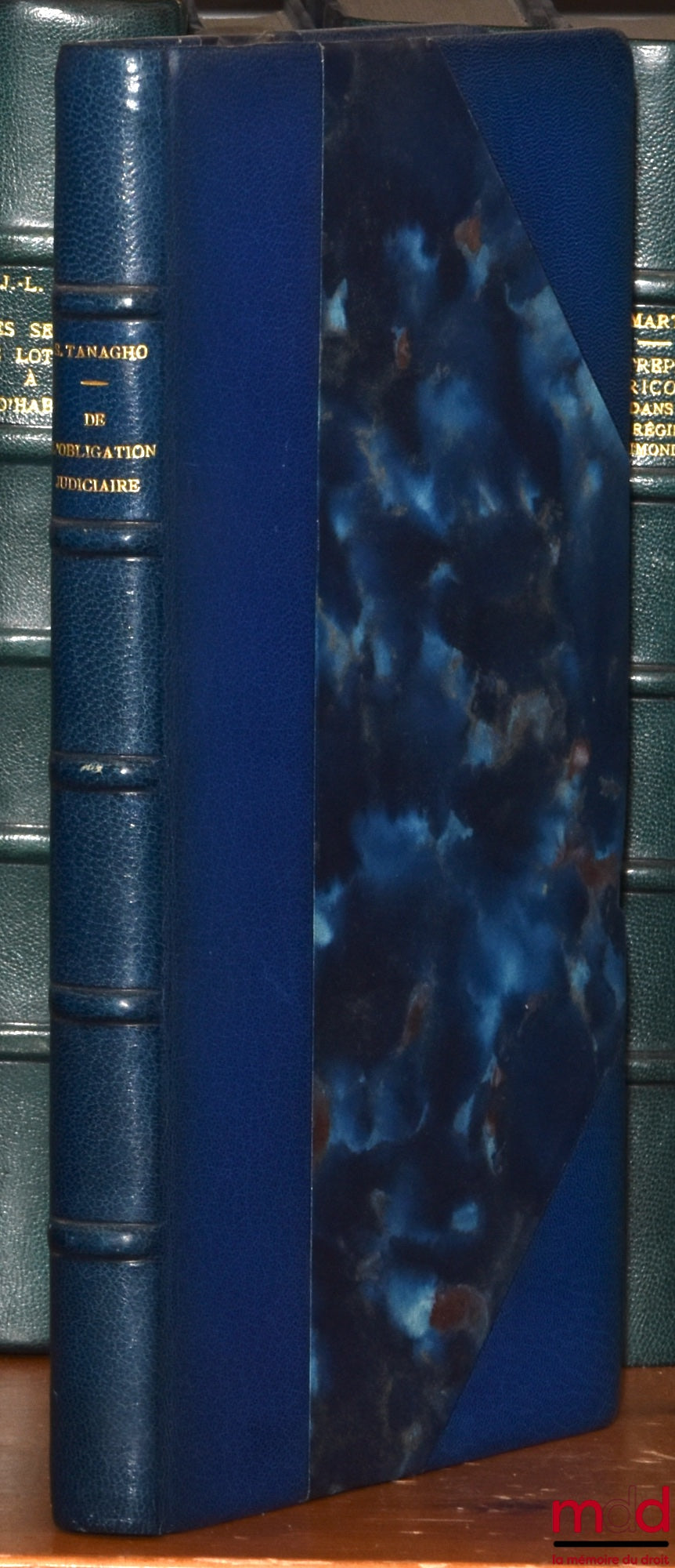 TANAGHO (Samir) – DE L’OBLIGATION JUDICIAIRE. ÉTUDE MORALE ET TECHNIQUE DE LA RÉVISION DU CONTRAT PAR LE JUGE, Préface de Pierre Raynaud, Bibl. de droit privé, t. LXIV