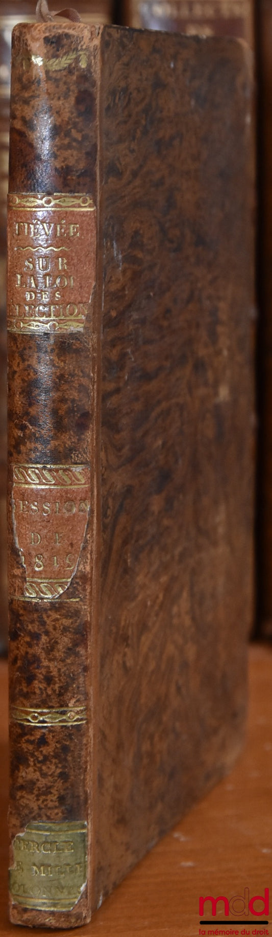 FEVER (Joseph) – EXAMINATION OF DISCUSSIONS RELATING TO THE ELECTIONS LAW DURING THE SESSION OF 1819