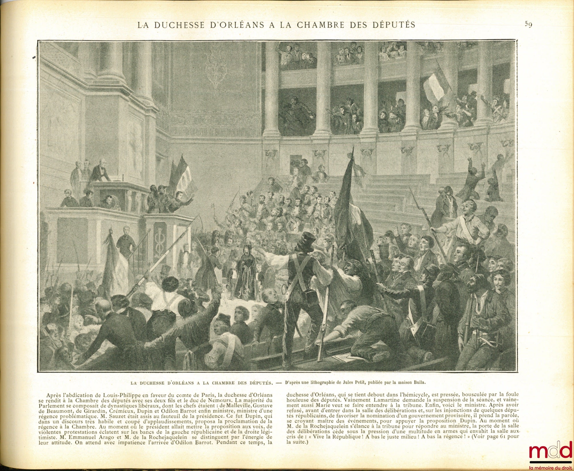 DAYOT (Armand) – REVOLUTIONARY DAYS 1830-1848, based on Paintings, Sculptures, Drawings, Lithographs, Medals, Autographs, Objects… of the Time