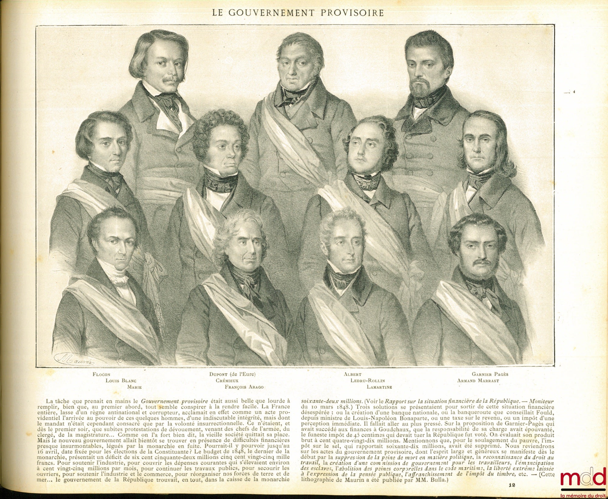 DAYOT (Armand) – REVOLUTIONARY DAYS 1830-1848, based on Paintings, Sculptures, Drawings, Lithographs, Medals, Autographs, Objects… of the Time