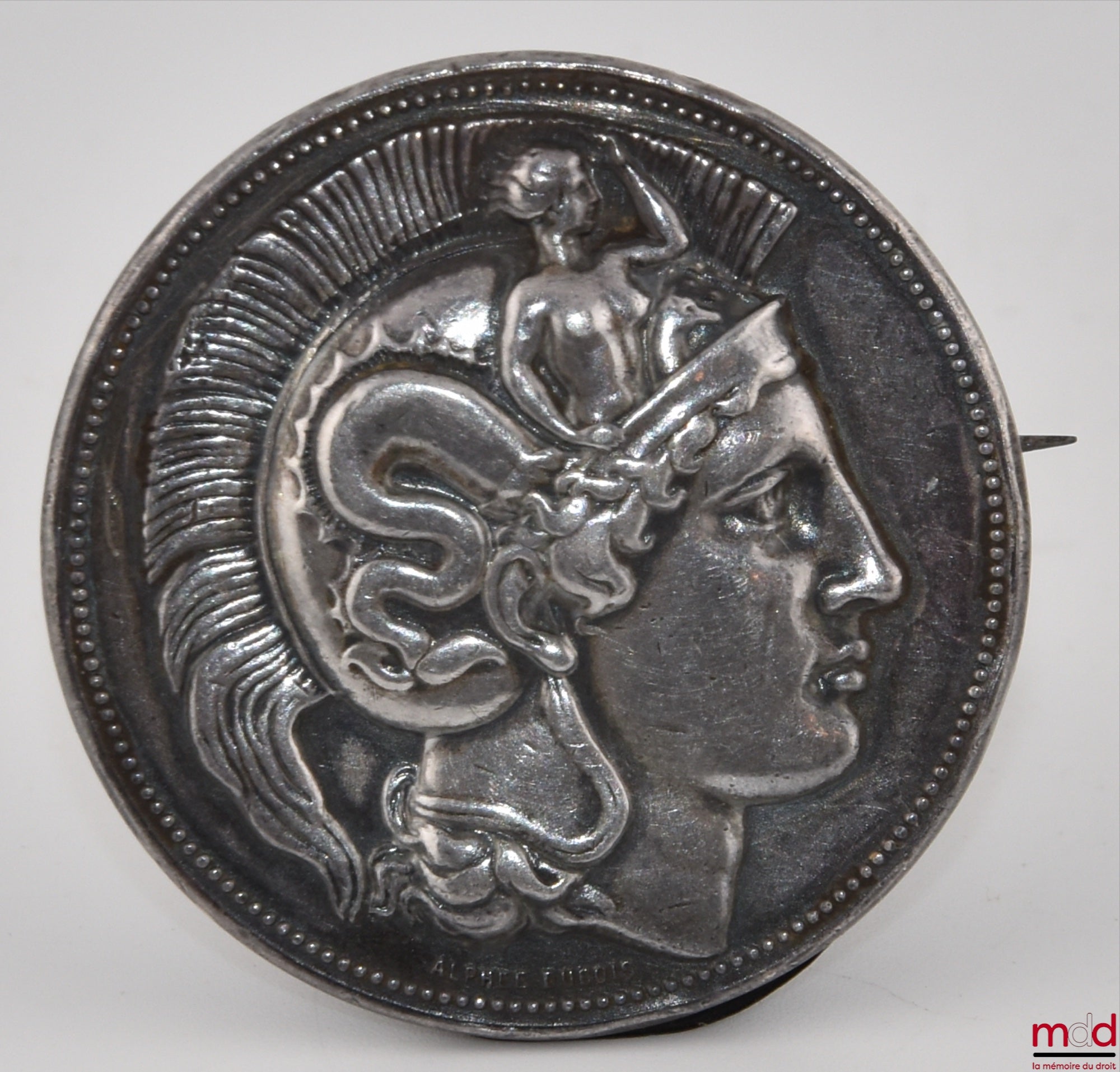 [DUBOIS (Alphée)] – MINERVE. MÉDAILLE. UNIVERSITÉ DE FRANCE – COMMISSION DES LIVRES