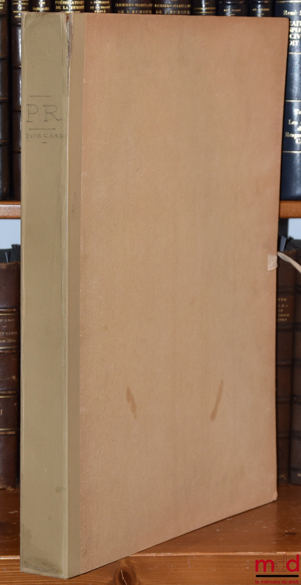 [Palais Royal - Conseil d’État], DUPEZARD (Émile) – LE PALAIS ROYAL DE PARIS, Architecture et Décoration, De Louis XV à nos jours