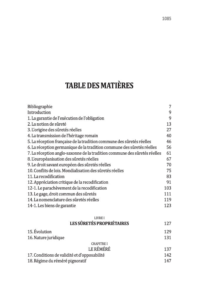 ZENATI-CASTAING (Frédéric) – SÛRETÉS RÉELLES  Droit commun Addendum : mise à jour suite à l’Ordonnance n° 2024‐562 du 19 juin 2024 modifiant et codifiant le droit de la publicité foncière