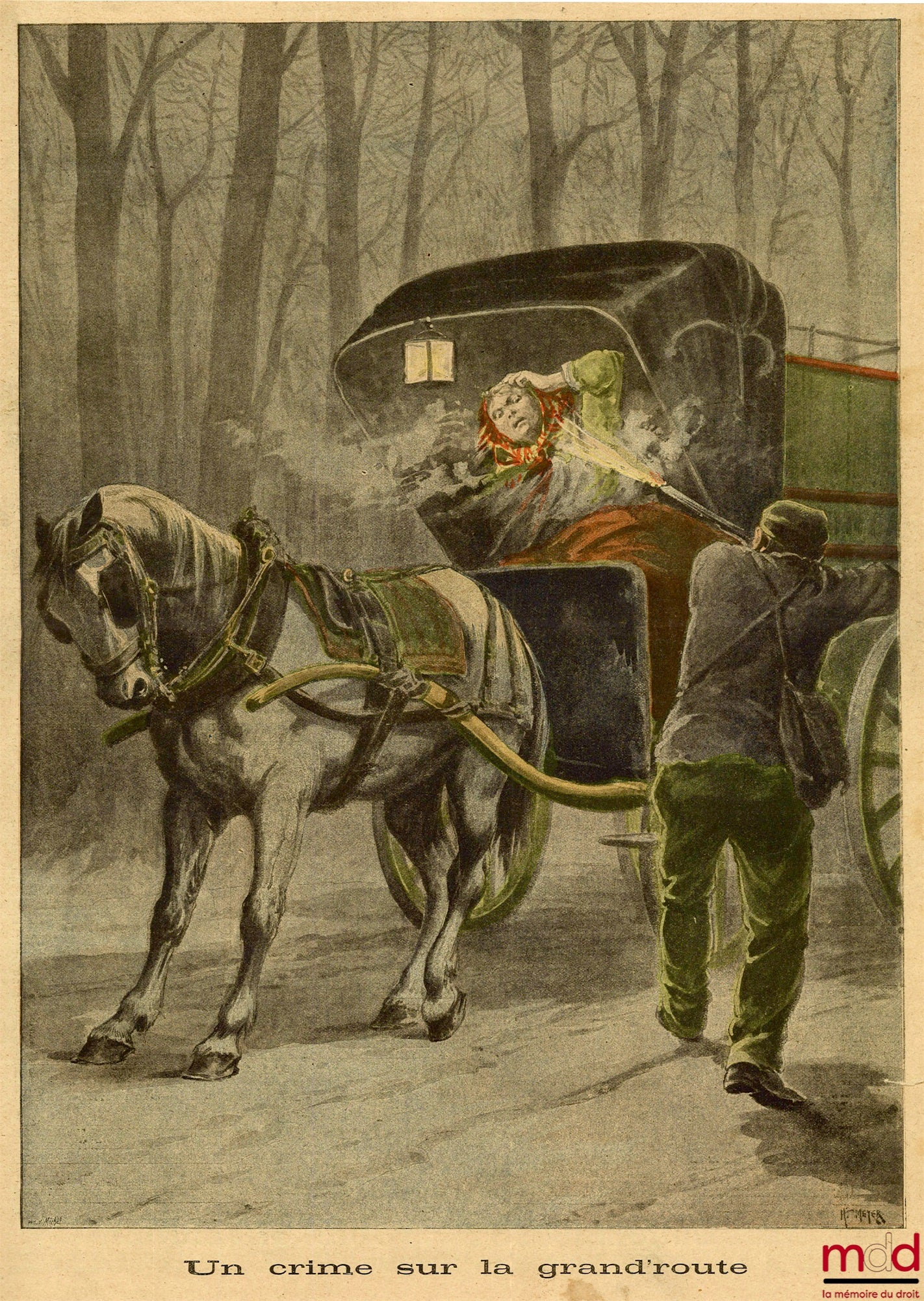 [Cour de cassation] – LES JUGES ENQUÊTEURS DE LA COUR DE CASSATION, M. Loew (Président), M. Manau (Procureur général) et M. Chambareaud (Rapporteur), Le Petit Journal, n° 387 du dimanche 17 avril 1898, supplément illustré