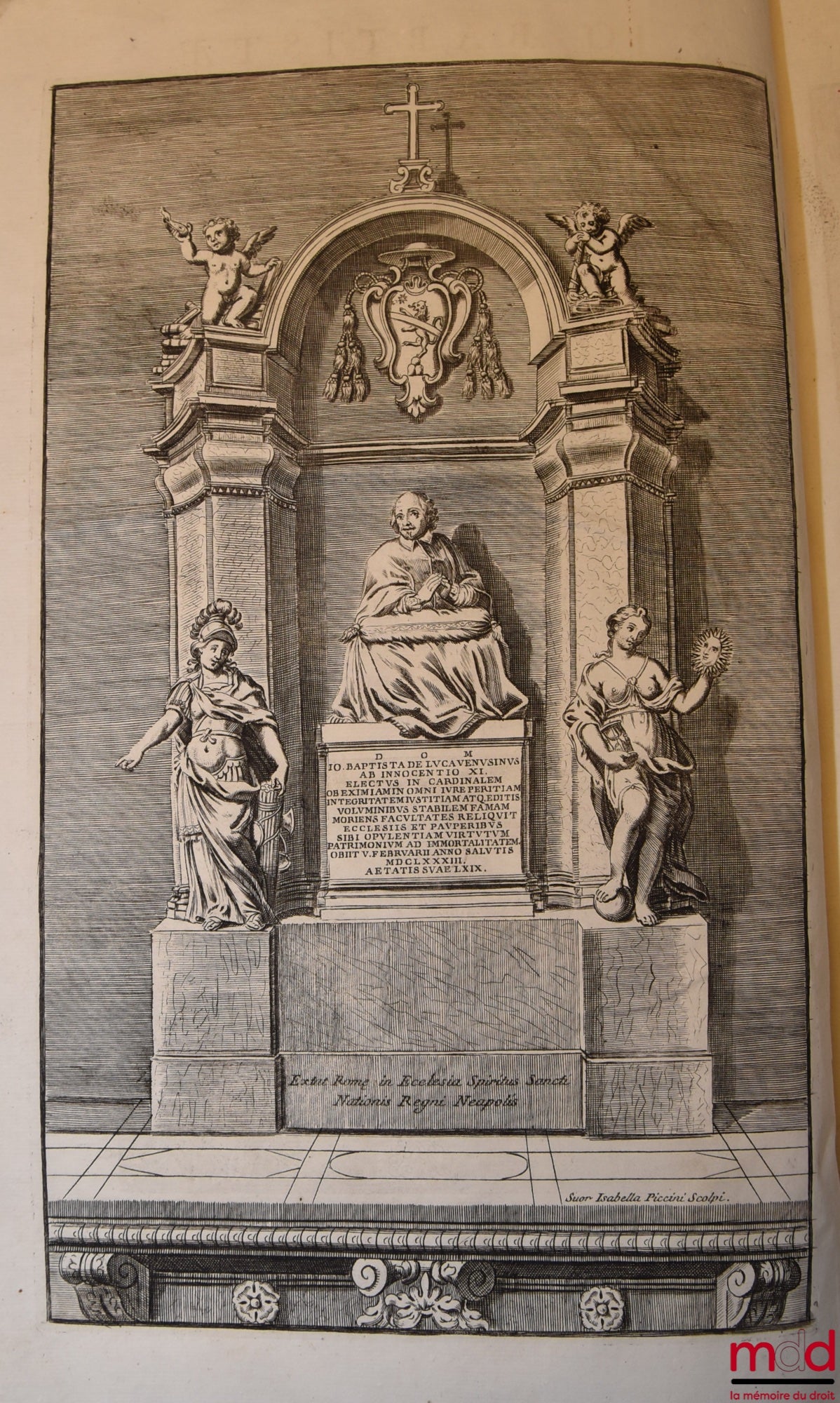 DE LUCA (Jo Baptistæ) [DE LUCA (Giovanni Battista, Cardinal de) / DE LUCA (Jean-Baptiste de)] – JO BAPTISTÆ DE LUCA VENUSI S.R.E. Presbyteri Cardinalis, THEATRUM VERITATIS, ET JUSTITIÆ, SIVE DECISIVI DISCURUS PER MATERIAS, SEU TITULOS distincti, & ad veri