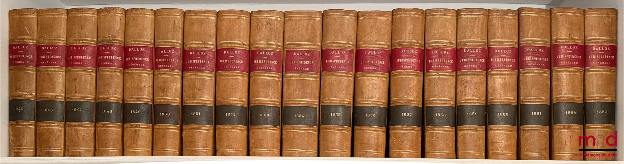 [Recueil Dalloz] – JURISPRUDENCE GÉNÉRALE. RECUEIL PÉRIODIQUE ET CRITIQUE DE JURISPRUDENCE, DE LÉGISLATION ET DE DOCTRINE EN MATIÈRE CIVILE, COMMERCIALE, CRIMINELLE, ADMINISTRATIVE ET DE DROIT PUBLIC, Recueil hebdomadaire, de 1845 [tête de collection] à 2