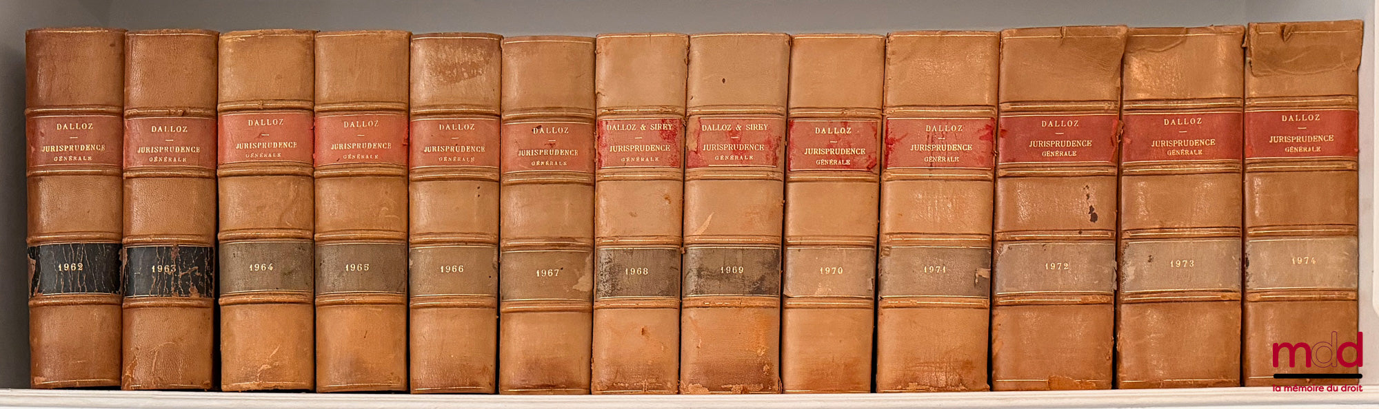 [Recueil Dalloz] – JURISPRUDENCE GÉNÉRALE. RECUEIL PÉRIODIQUE ET CRITIQUE DE JURISPRUDENCE, DE LÉGISLATION ET DE DOCTRINE EN MATIÈRE CIVILE, COMMERCIALE, CRIMINELLE, ADMINISTRATIVE ET DE DROIT PUBLIC, Recueil hebdomadaire, de 1845 [tête de collection] à 2